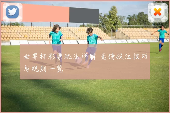 世界杯彩票玩法详解 竞猜投注技巧与规则一览