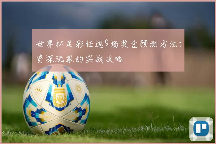 世界杯足彩任选9场奖金预测方法：资深玩家的实战攻略
