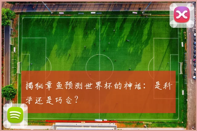 揭秘章鱼预测世界杯的神话:是科学还是巧合?